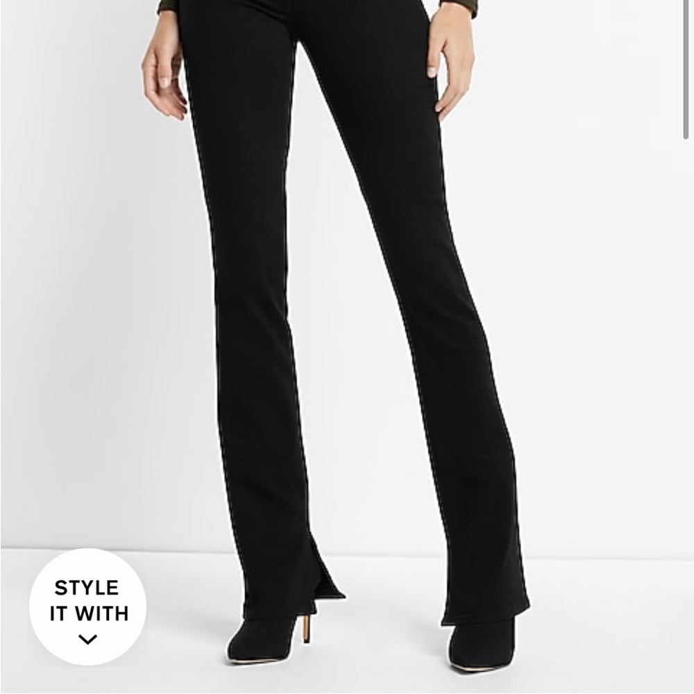 Express skyscraper mid rise jeans 12L